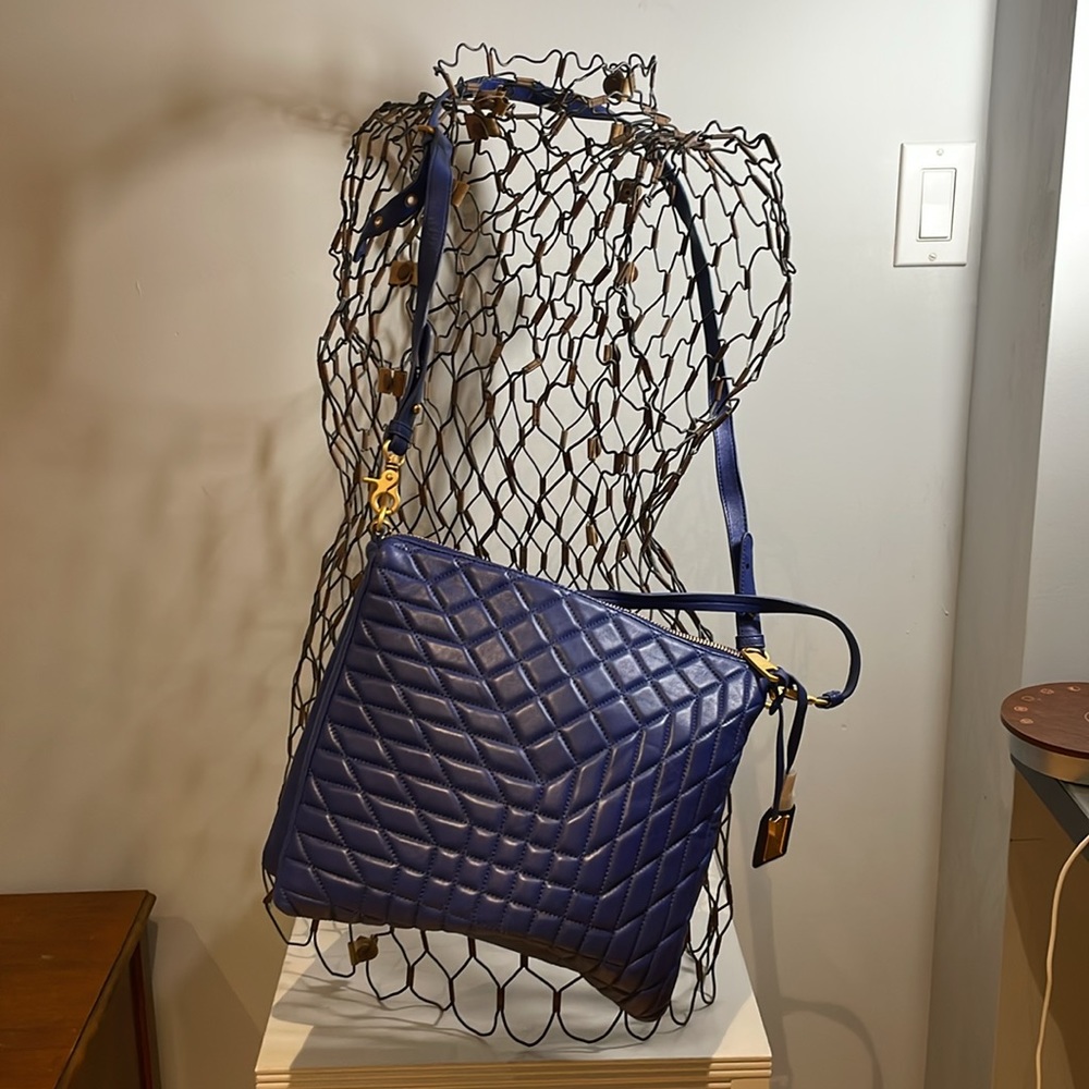 NWOT Badgley Mischka Bag - Blue - Picture 11 of 15